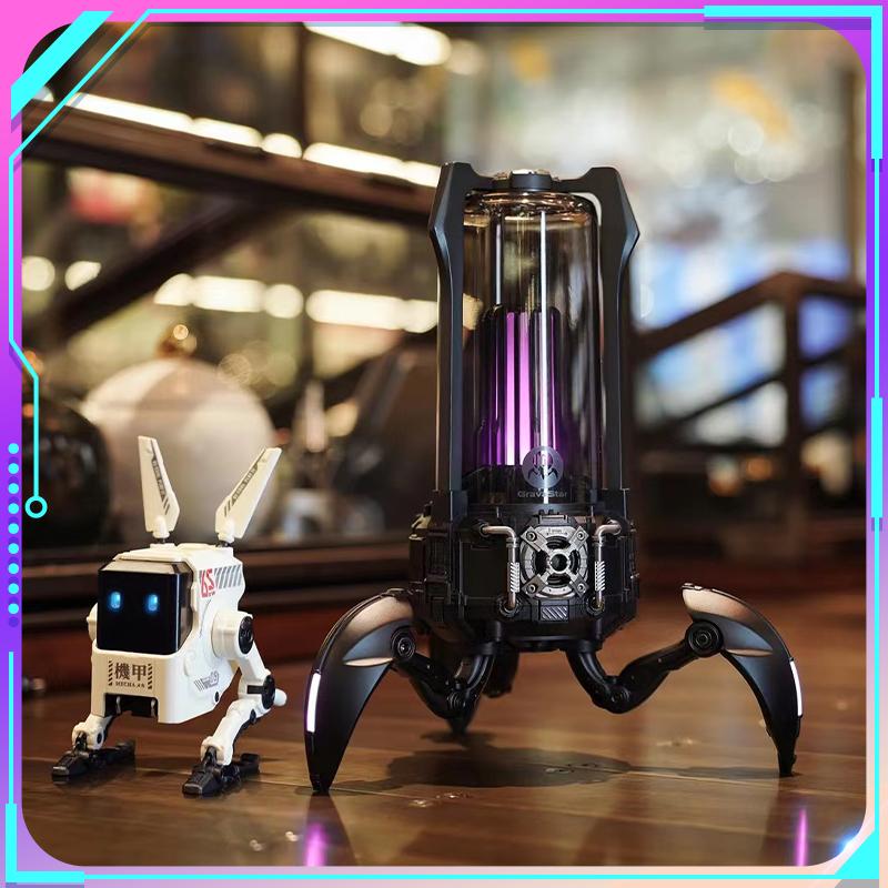 Gravastar G5 Loa Bluetooth Không Dây Loa Siêu Trầm Âm Thanh Chói Mắt Hiệu Ứng Ánh Sáng Loa Di Động Cho Gia Đình Tiệc Ngoài Trời Chơi Game Color: White