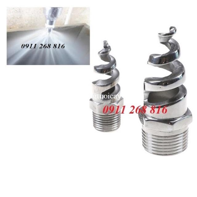 Đầu phun XOẮN ỐC phi 21mm