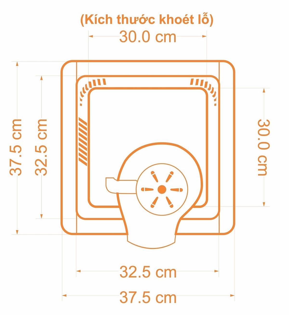 Đèn sưởi nhà tắm âm trần có điều khiển từ xa ASIA - 4 bóng (Model: DS4AT01)_Hàng chính hãng