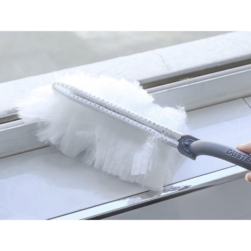 Chổi quét bụi ô tô hoặc bàn làm việc cán thể gấp gọn tiết kiệm diện tích