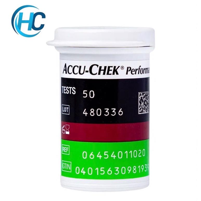 Que Thử Đường Huyết Accu-Chek Performa (Hộp 25 - 50 que)