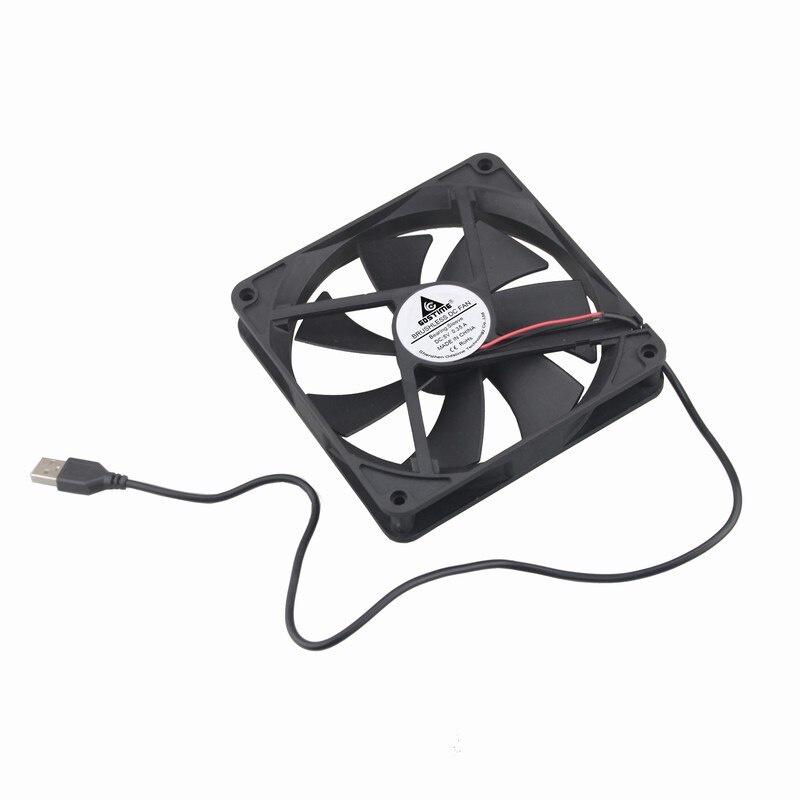 【 Ready stock 】1 Piece Gdstime 14025s 140x140x25mm DC 5V USB Powered Supply PC Case Brushless Cooling Cooler Fan 140mm x 25mm 14cm