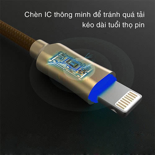 Cáp Lightning Bagi dây dù 1.2m IZ-120 - Hàng chính hãng