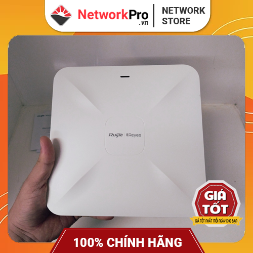 Bộ Phát WiFi Ruijie RG-RAP2200(E) – Chịu Tải 110 User, Tốc Độ 1267Mbps (Hàng Chính Hãng)