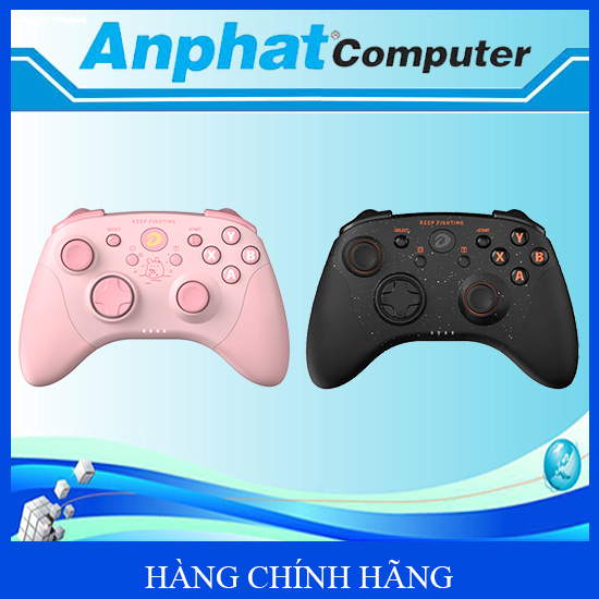 Tay cầm chơi game không dây DAREU H101X (Dual Mode: Type-C, Bluetooth) - Hàng Chính Hãng