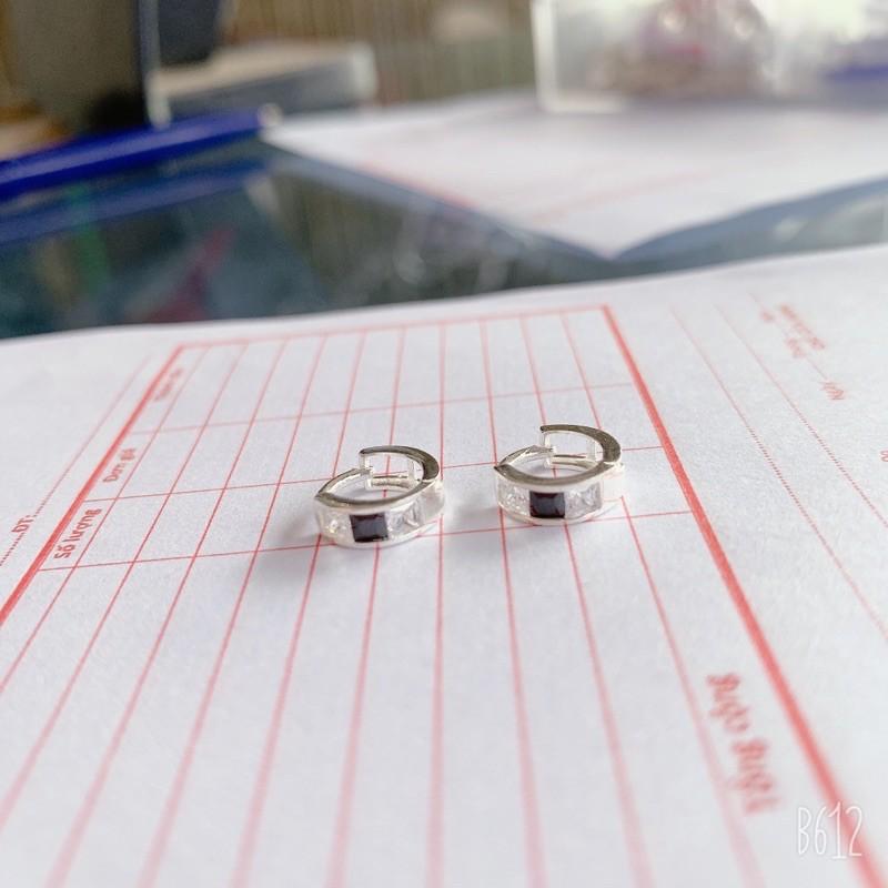 7MM 1 CHIẾC KHUYÊN TAI BẠC ĐEO VÀNH TAI