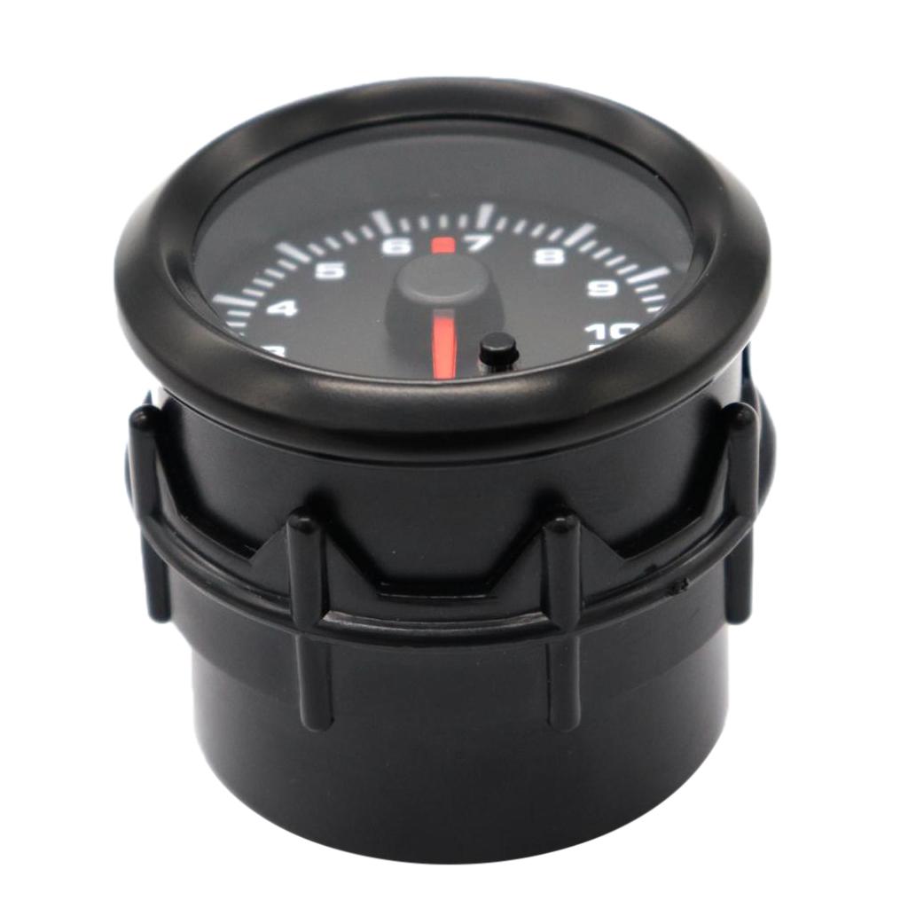 Tachometer 2″ 52mm 7 Color LED Car Pointer Tacho Gauge Meter 0~10000 RPM