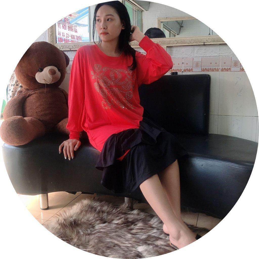 Đầm Bigsize Dáng Suông Thun Thái Fom Rộng Dưới 75kg -Siêu Xinh-