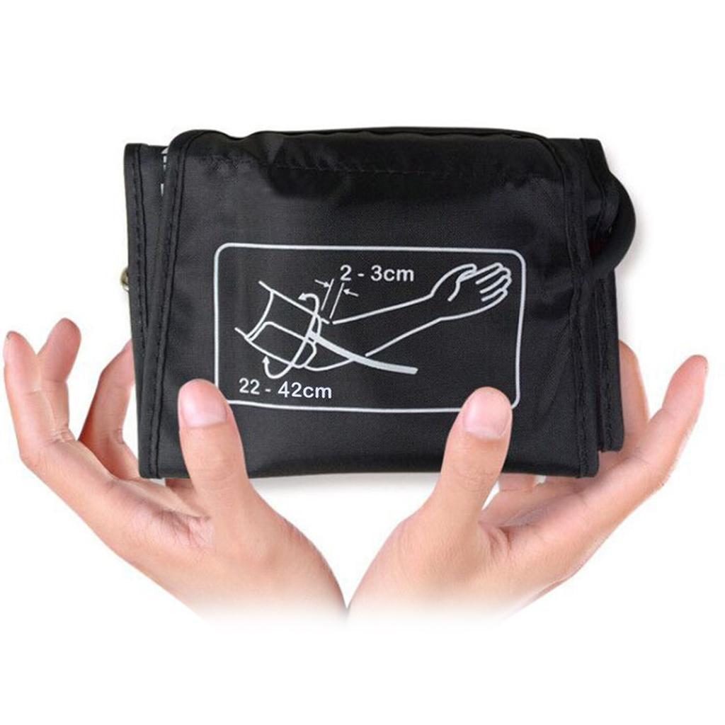 2Pcs Blood Pressure Cuff Arm Sphygmomanometer Oxford Nylon Sleeve 22-42cm