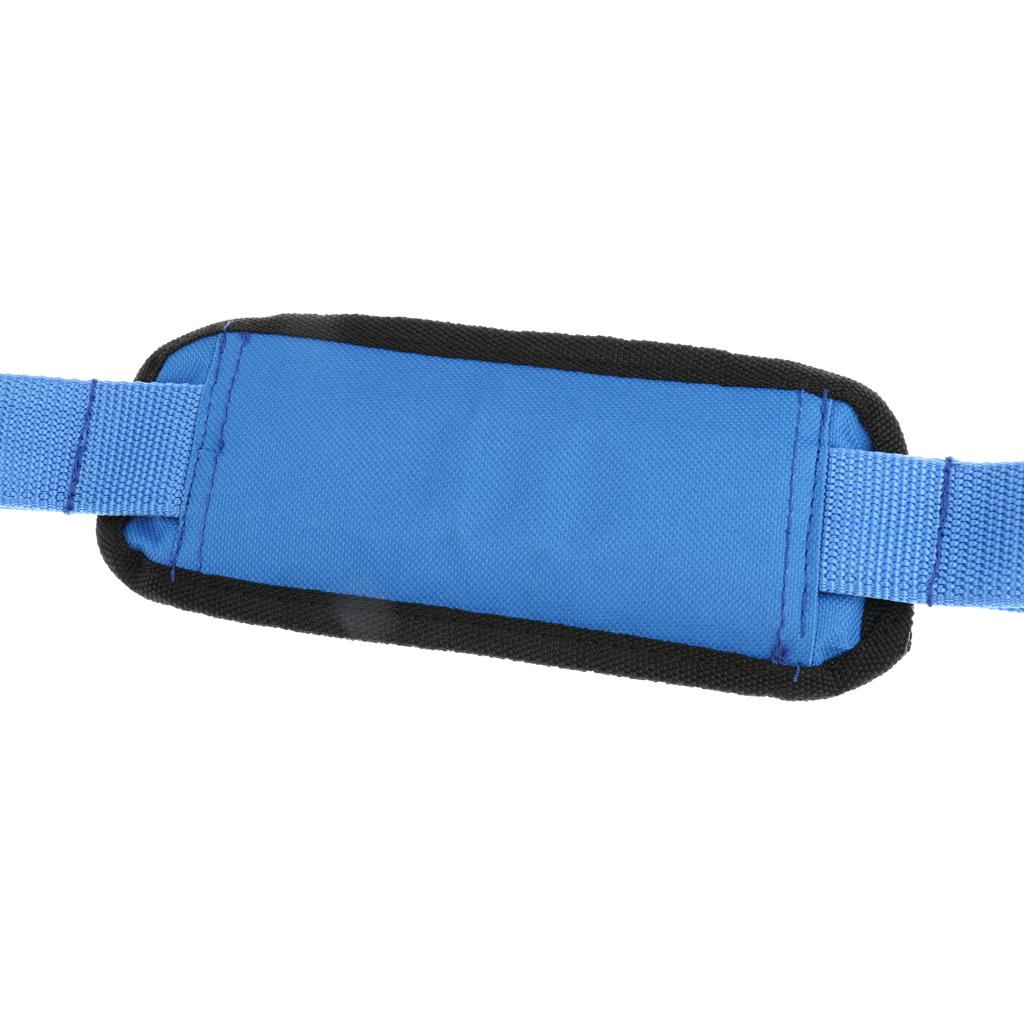 Multi-Grip Yoga Stretch Strap Waist Leg Back Pilates Workout Fitness Training Exercise Belt