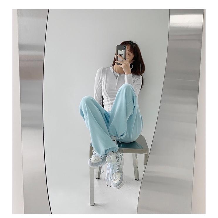 QUẦN JOGGERS XANH BABYBLUE CHẤT ĐẸP