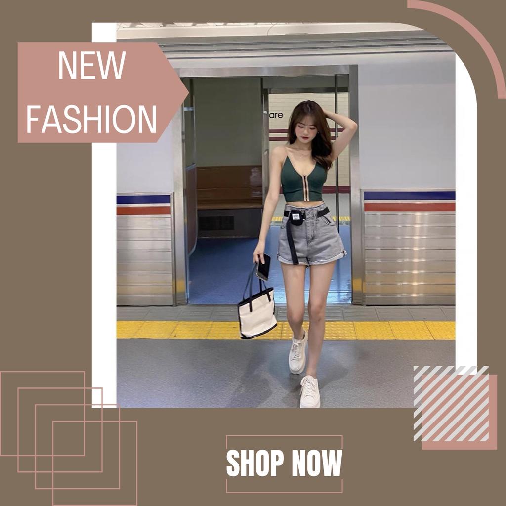 M60. ÁO BRA NỮ - ÁO 2 DÂY - ÁO CROPTOP NỮ ĐI BIỂN KHÓA TRƯỚC CHẤT ĐẸP KEM MÚT LÓT CAO CẤP