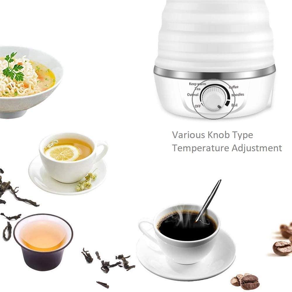 Du lịch Ấm đun nước điện có thể gập lại Đun sôi nhanh Silicone có thể gập lại