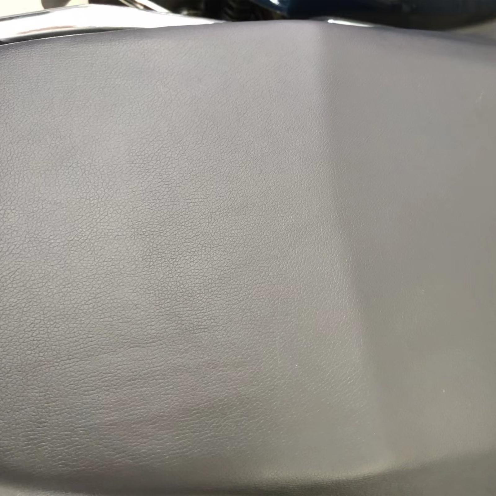 Elastic Motorcycle Seat Cushion Cover PVC Black Anti Slip for Scooter