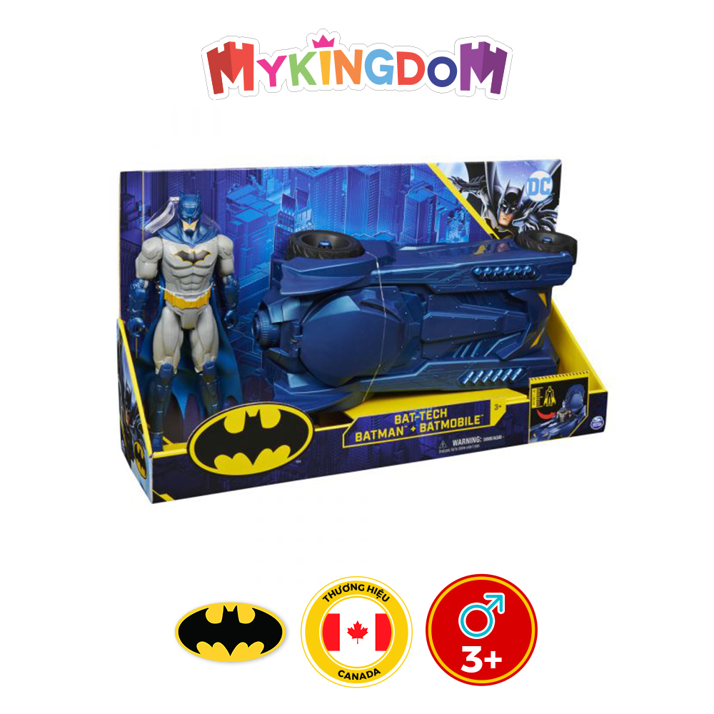 Đồ Chơi Mô Hình BATMAN Xe Người Dơi Batman Và Nhân Vật 6058417