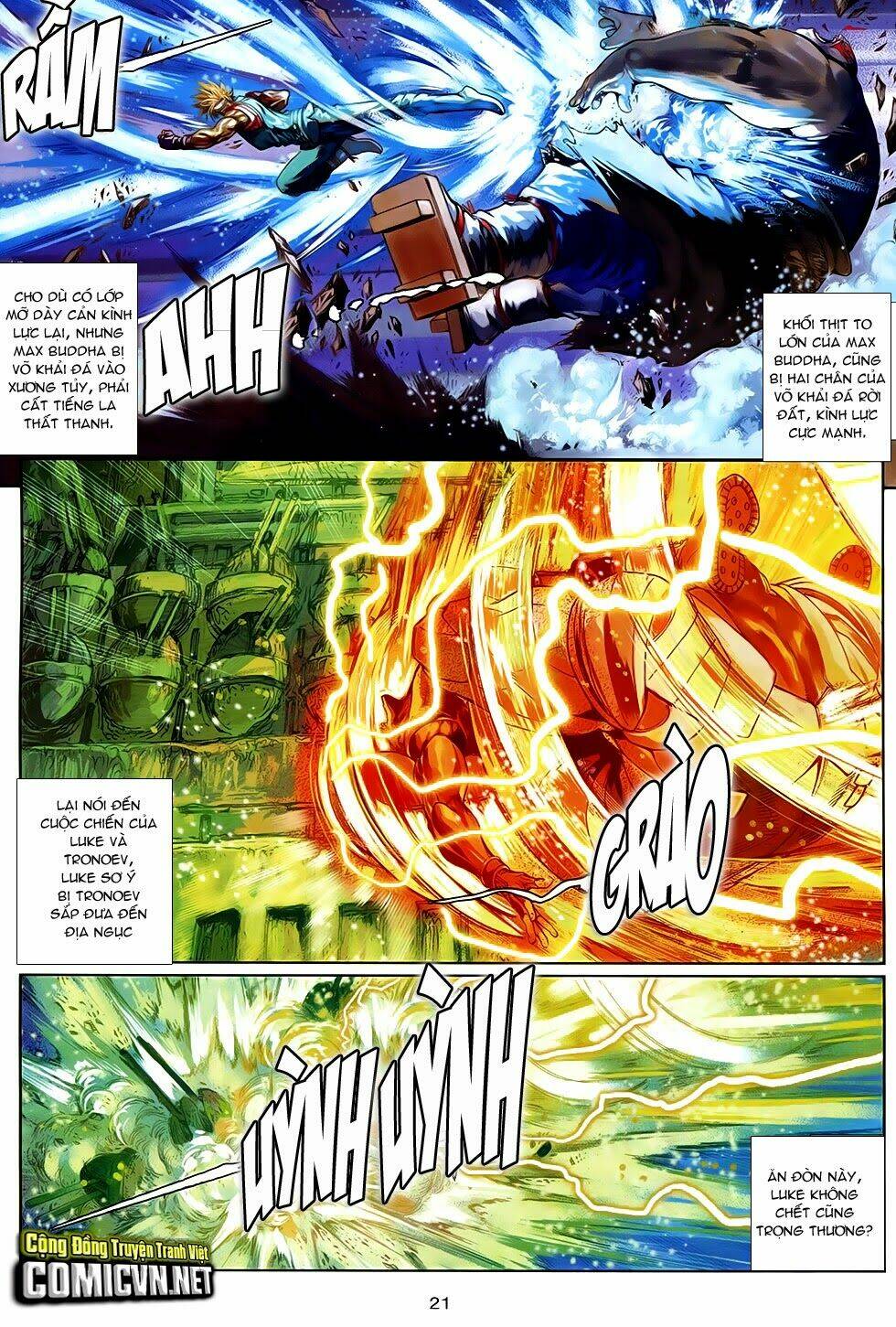 ba động quyền z hadouken zero chapter 9 21