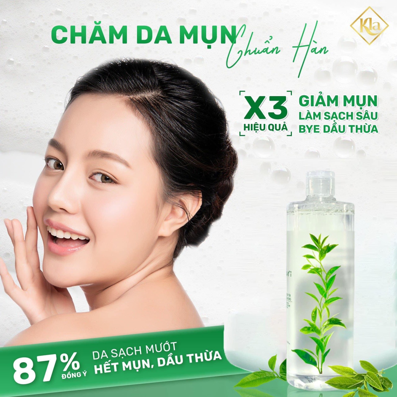 Nước Tẩy Trang Bori Trà Xanh Green Tea Cleansing