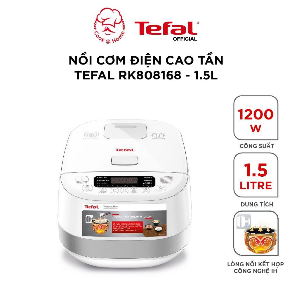 [THU HỒI VỐN] Nồi cơm điện tử cao tần Tefal RK808168 1.5L 1200W