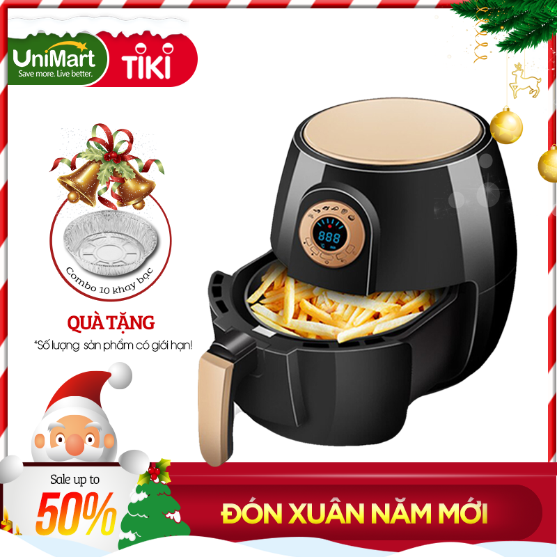 Nồi Chiên Khồng Dầu Công Nghệ Hiện Đại Mới AF-260 - Thiết Kế Mới Với Dung Tích 2,6 Lít