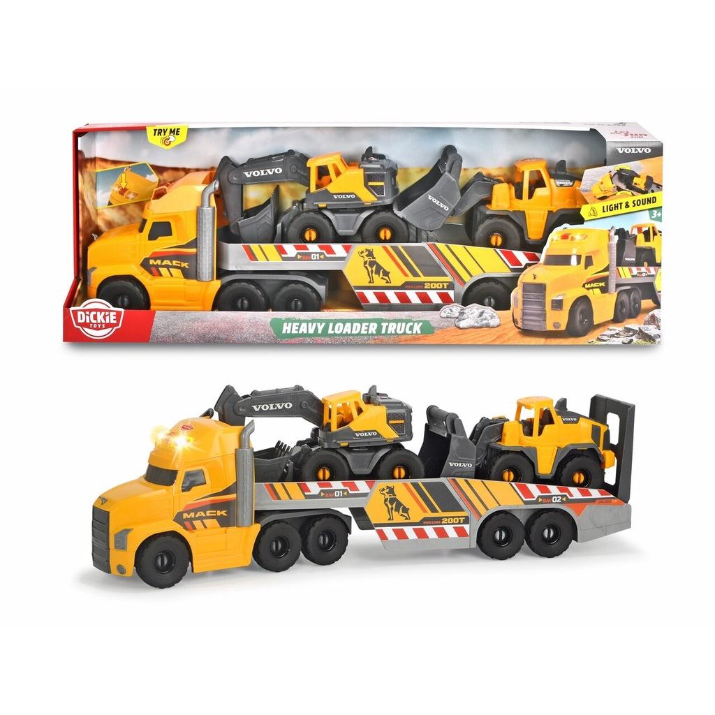 Đồ Chơi Xe Tải Xây Dựng DICKIE TOYS Mack/Volvo Heavy Loader Truck