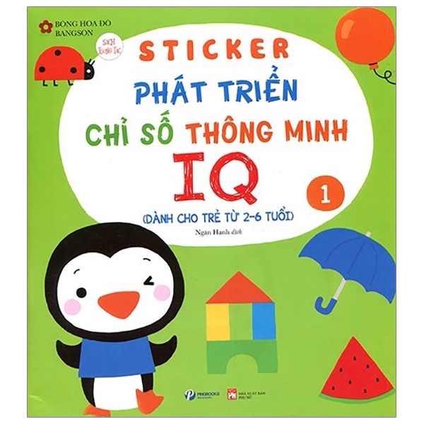 Sticker Phát Triển Chỉ Số Thông Minh IQ - Tập 1