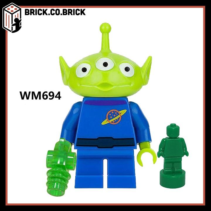 Nhân vật Lắp ráp Đồ chơi minifig trong phim Toy Story phần 4 Câu chuyện đồ chơi Woody Buzz Lightyear WM6060