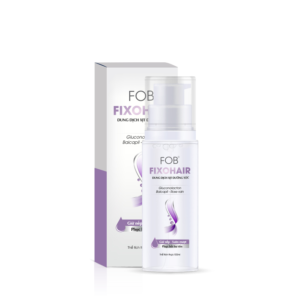 FOB FIXOHAIR - Dung dịch xịt dưỡng tóc