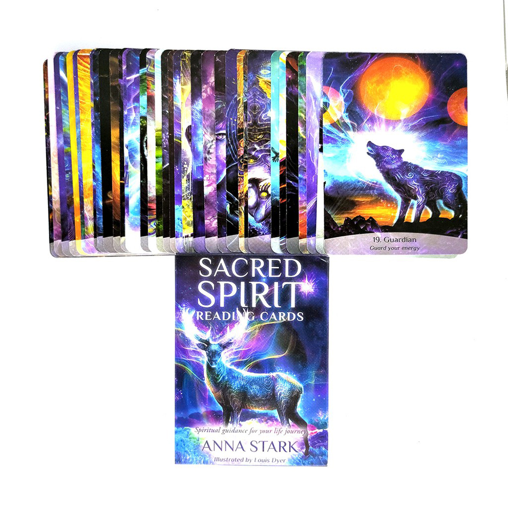 Bài Sacred Spirit Reading Cards Đá Thanh Tẩy