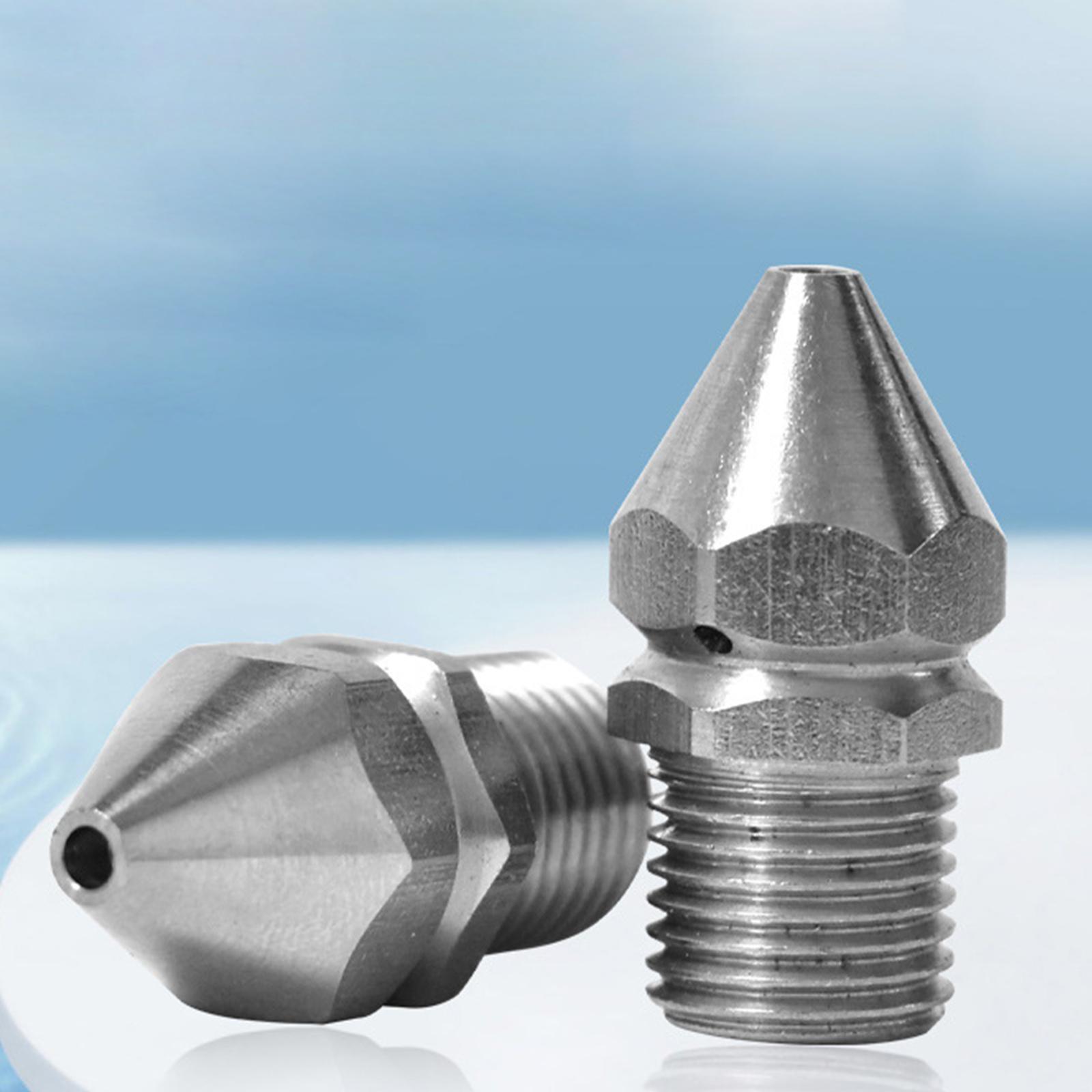 Drain Cleaning Nozzle, Pipe Cleaning Nozzle, Pressure Washer Drain Jetting Hose Nozzle