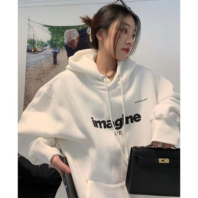 Áo hoodie nỉ - imagine