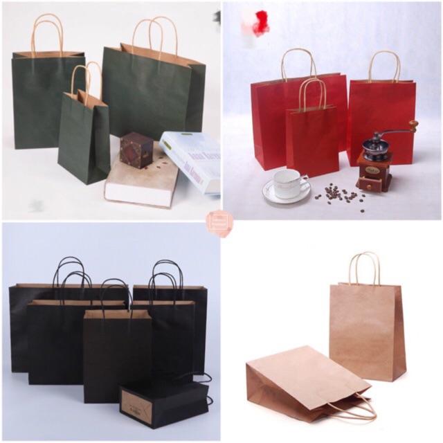 Túi giấy KRAFT size 15*8*21