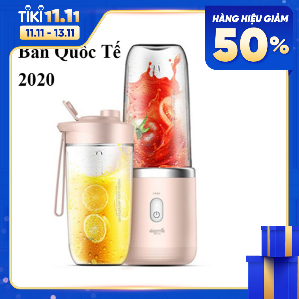 Máy xay sinh tố cầm tay xiaomi deerma juicer blender DEM-NU05 bản quốc tế 2020 - Hàng chính hãng