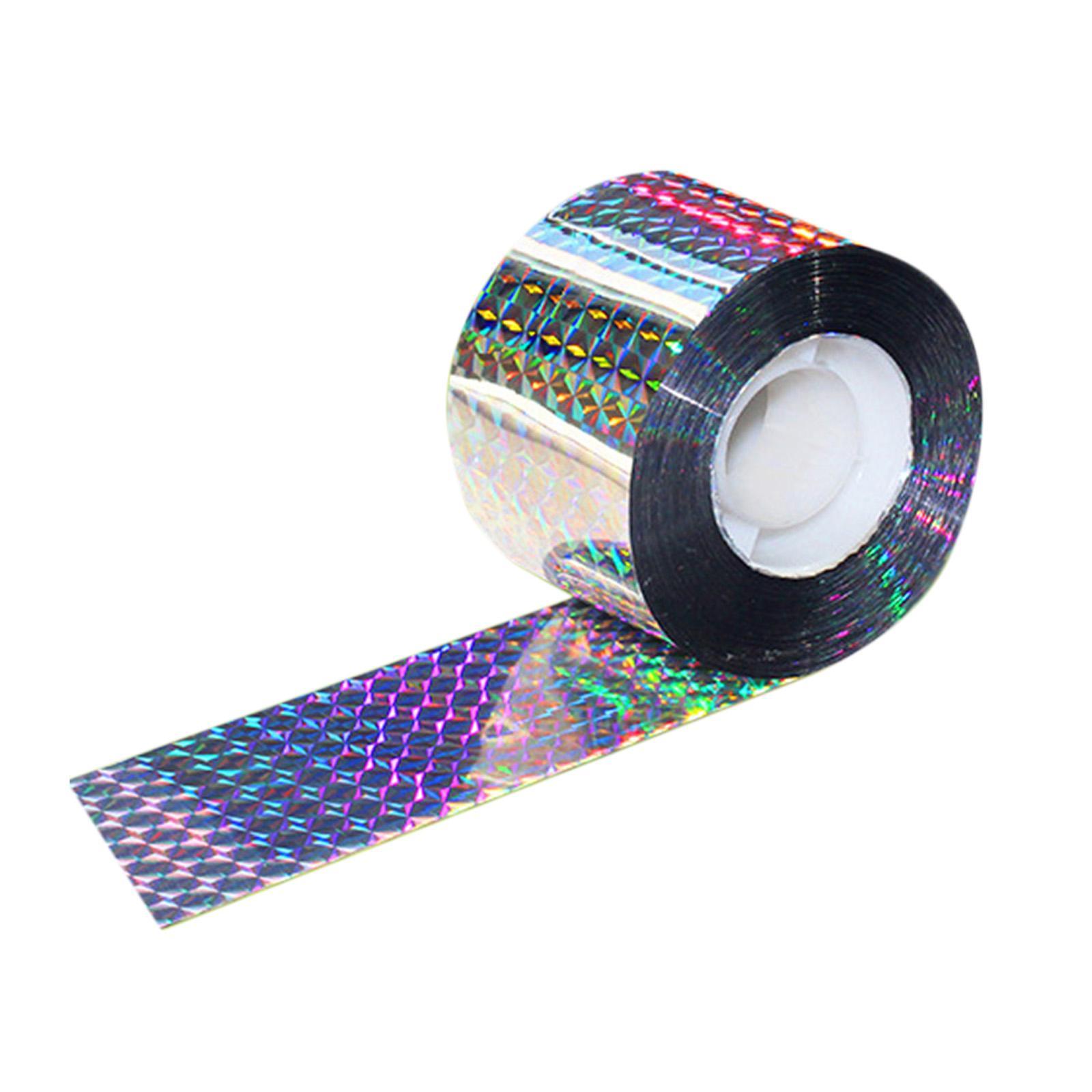 Bird Scare Tape Double Sided Reflective Ribbon Flash for Crows Garden