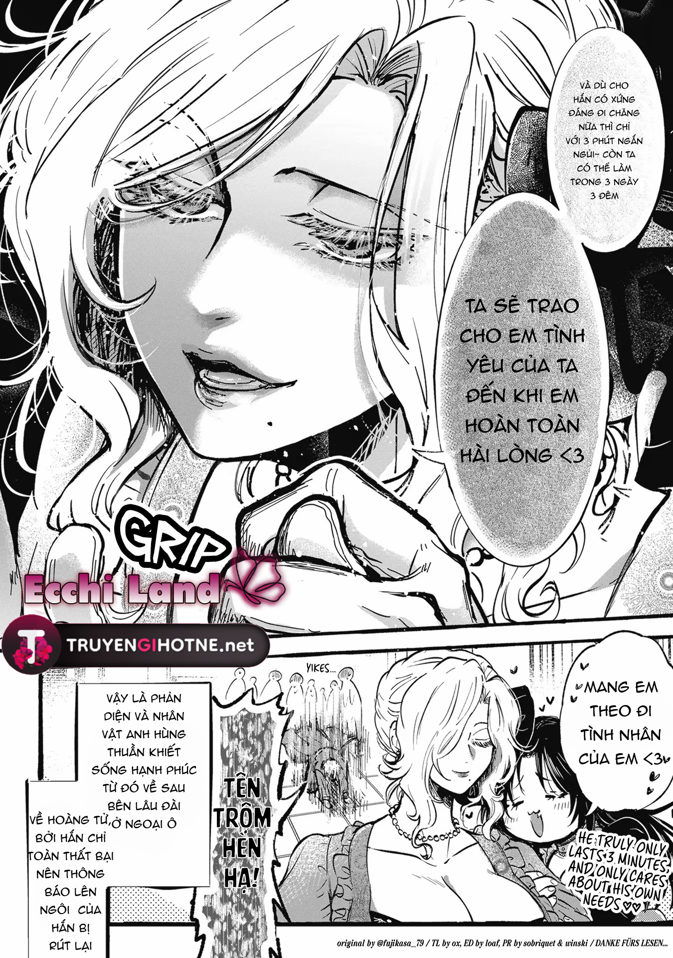 sự quyến rũ của nữ phản diện làm nữ chính cũng phải siêu lòng chapter 1 7