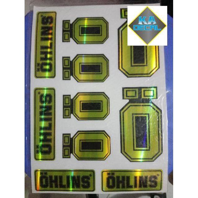 Tem tấm logo 7 màu in sẵn