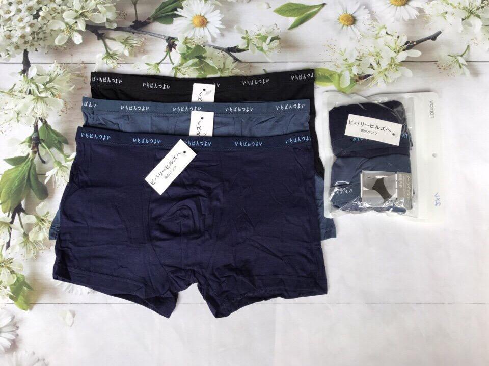 Bộ 10 quần sịp đùi nhật cotton mát lạnh