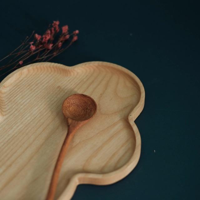 Khay gỗ hình đám mây- khay gỗ decor