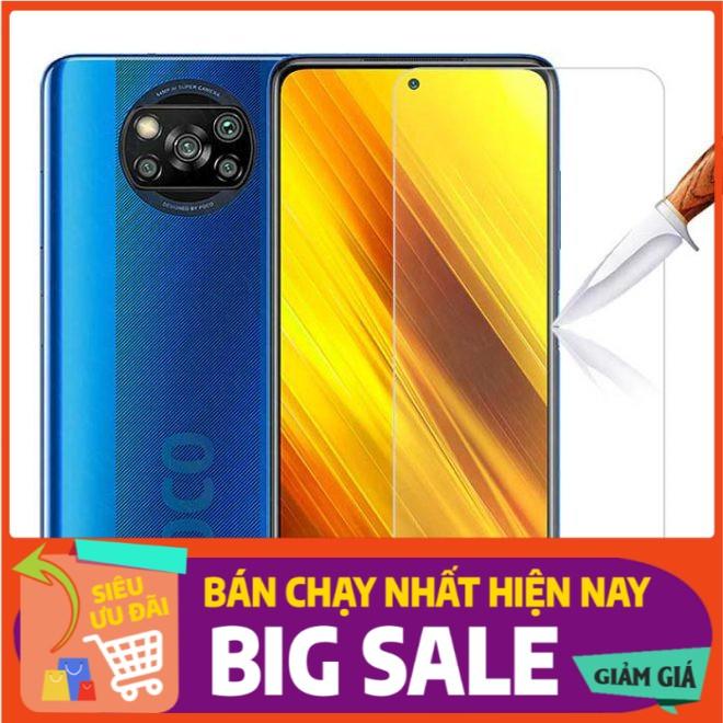 Tấm dán kính cường lực Xiaomi Poco X3 hiệu Glass Pro - Không full màn hình