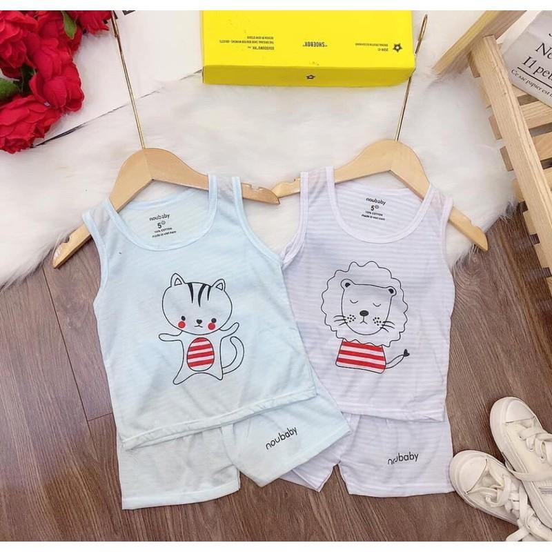 Sỉ Bộ sát nách cotton NBB cho bé trai bé gái từ sơ sinh đến 15 tháng