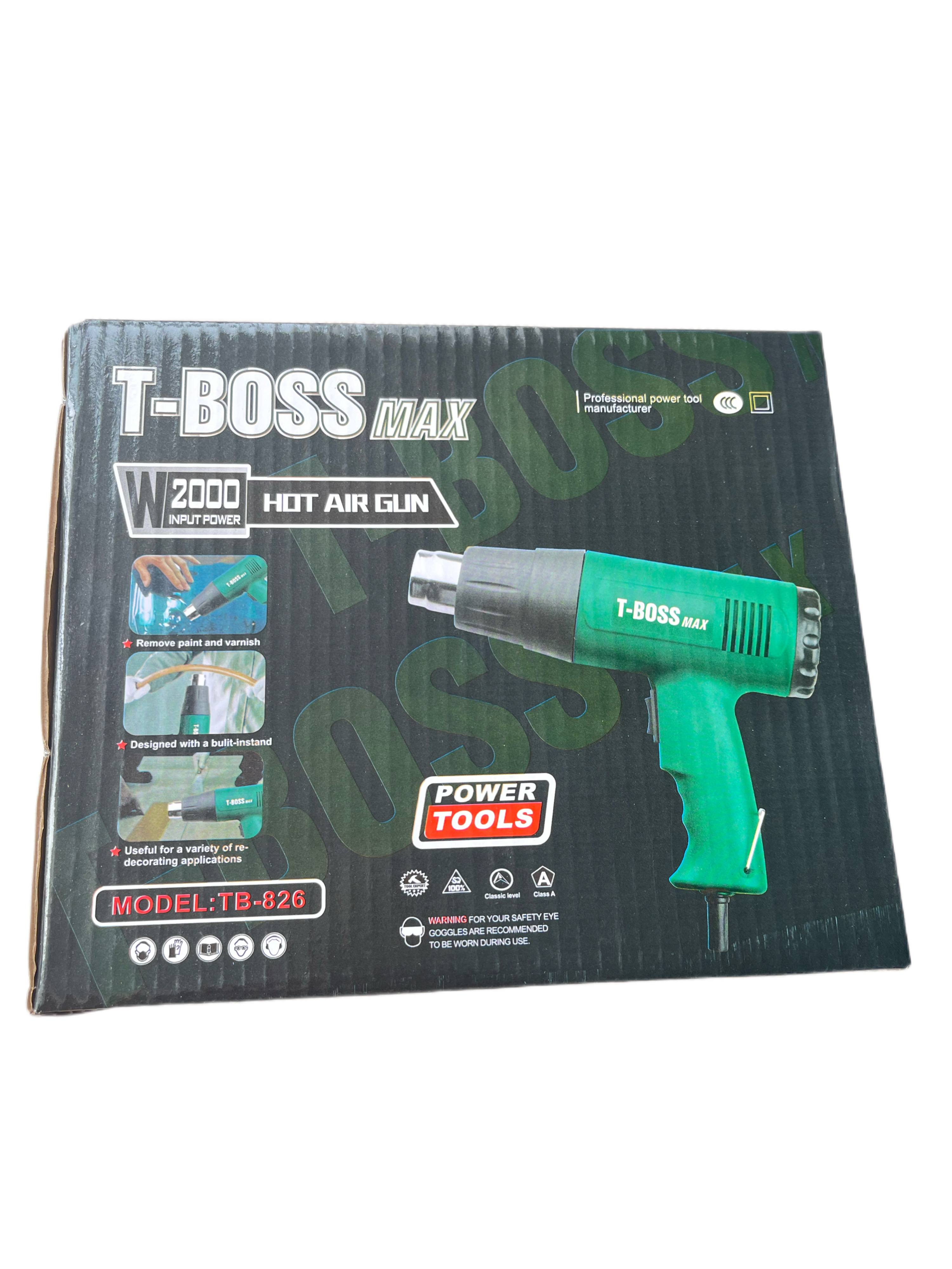 Máy khò nhiệt Tboss, máy thổi nhiệt co màng gói quà