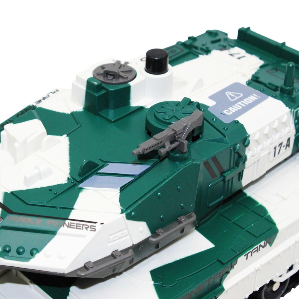 Đồ Chơi Xe Tăng Vô Cực Điều Khiển Từ Xa - Vecto VT8434A/GR - Màu Xanh Lá