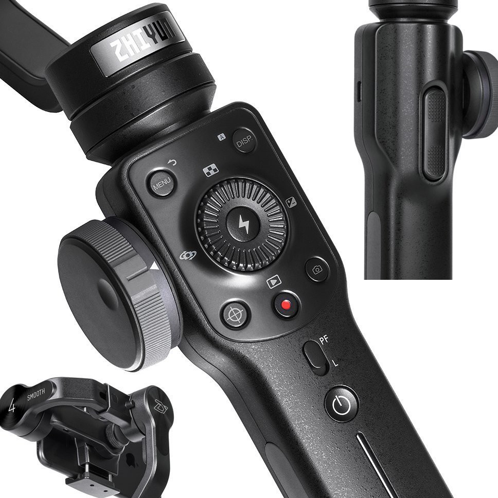 Gimbal Zhiyun Smooth 4 - Tay cầm chống rung dành cho điện thoại - Chính hãng Zhiyun