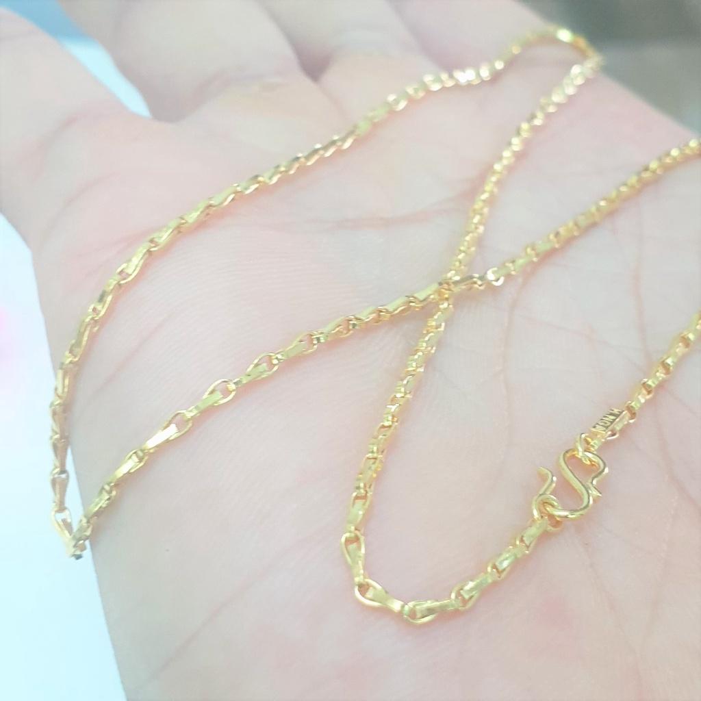 Dây Chuyền Nữ Khớp Xương Kiểu Đơn Giản-Dùng lâu dài tắm rửa thoải mái không phai