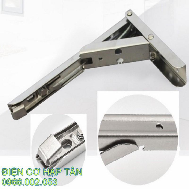 Bản lề gấp thông minh INOX 20cm bộ 2 chiếc tải trọng 60kg