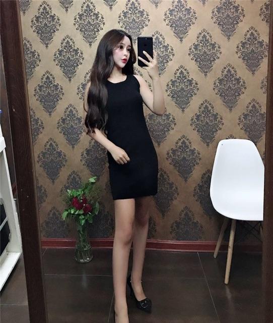 Set Áo Croptop Lệch Vai + Váy Ba Lỗ Body