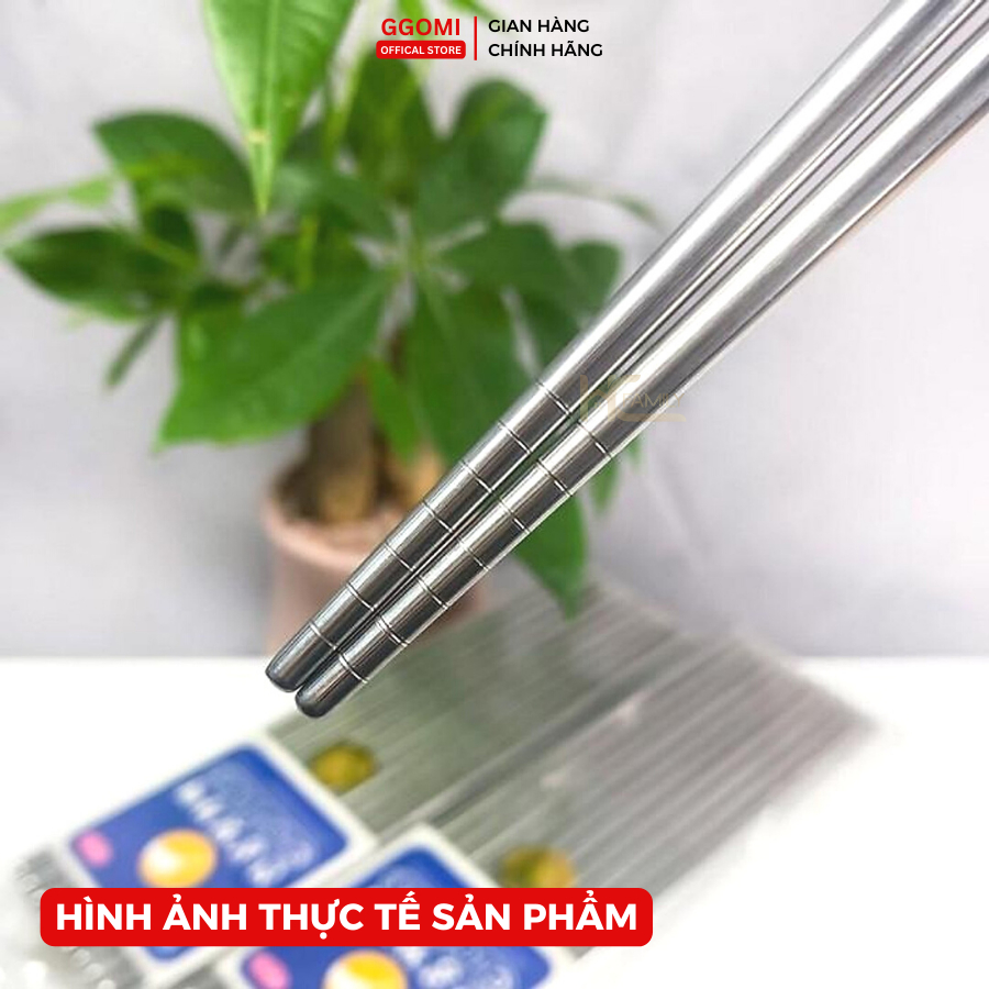 Bộ Đũa 10 Đôi Hàn Quốc CHOPSTICKS Cao Cấp Tiêu Chuẩn Châu Âu - Hàng Chính Hãng