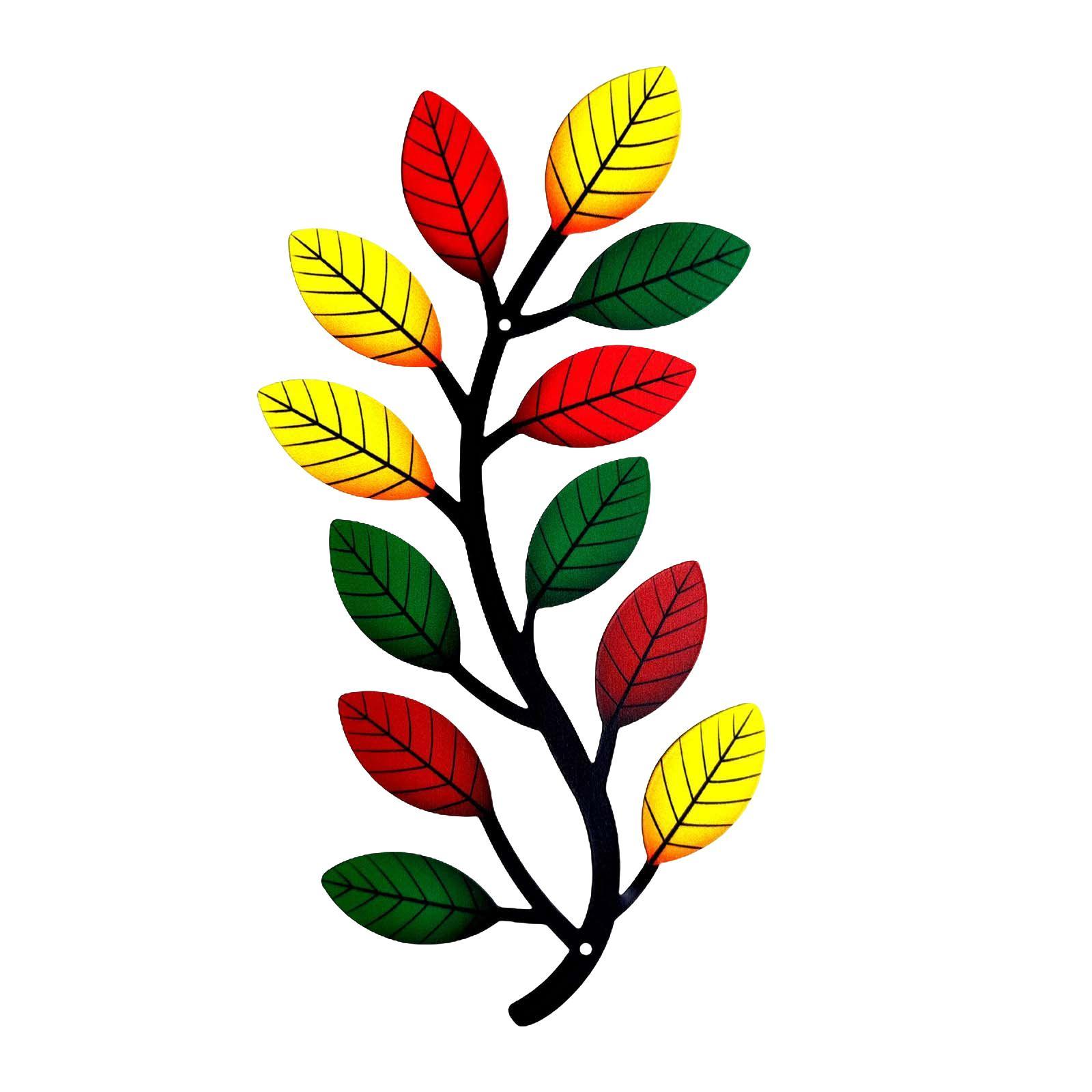 Multicolor Metal Tree Branch Wall Art Decor for living Room Balcony