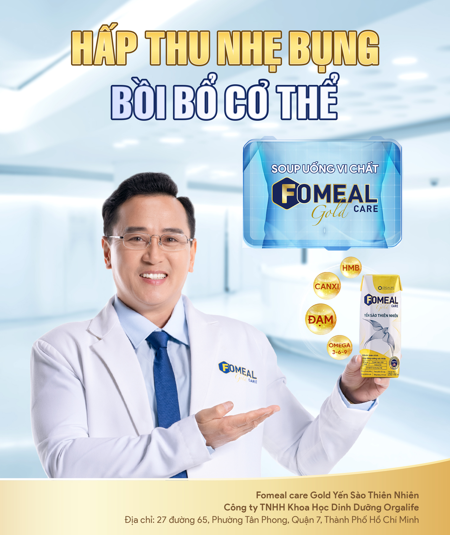 Hình ảnh Thực phẩm dinh dưỡng Soup uống vi chất thuần chay Fomeal Care - Giàu protein thực vật, thay thế bữa ăn, giúp xương chắc khỏe