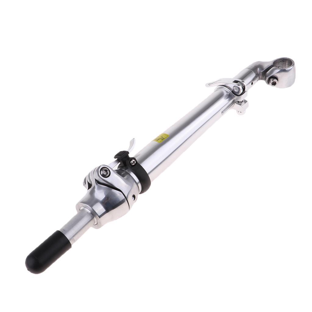 Aluminum Alloy Folding Bike Handlebar Stem with  Bike Quill Stem Riser Cycling Accessory