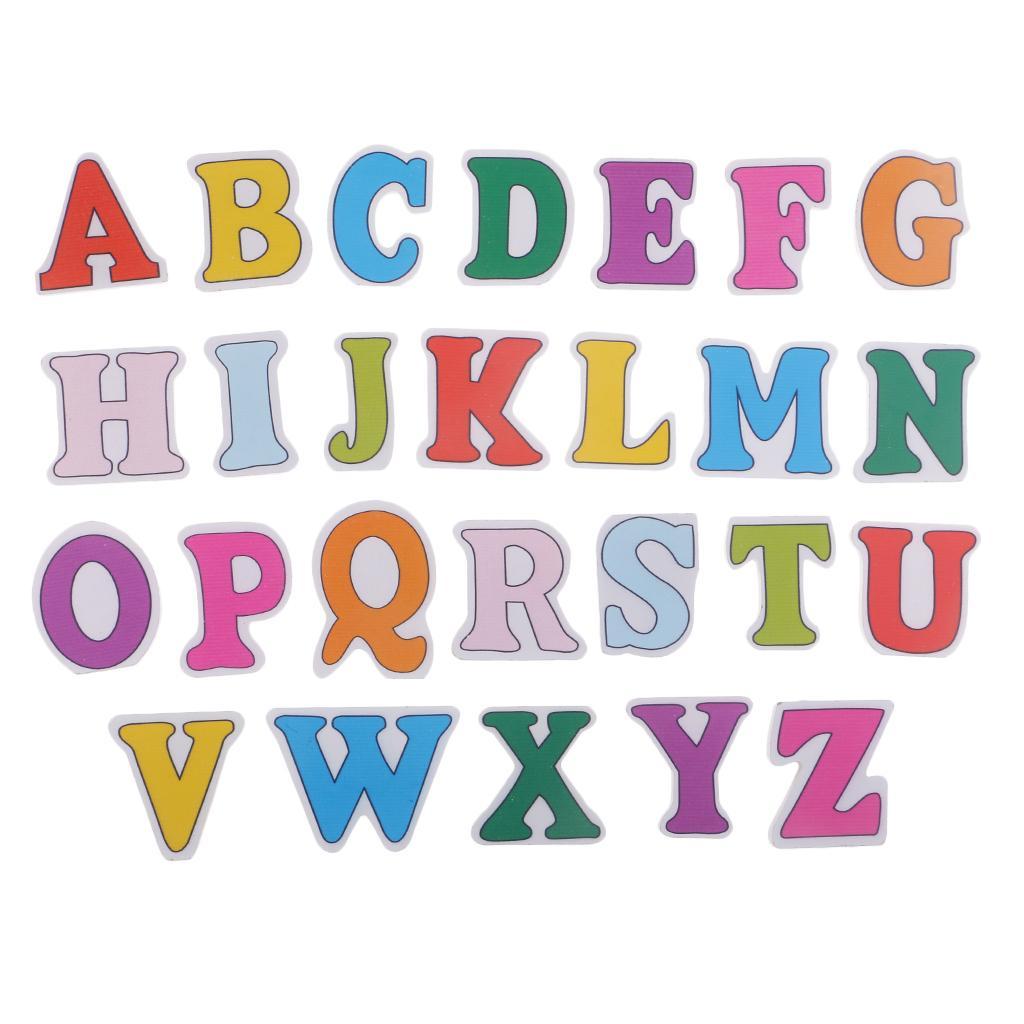 26 Wooden Letters Alphabet Wall/Art/Craft/Kids Learning/Spelling/Decorations